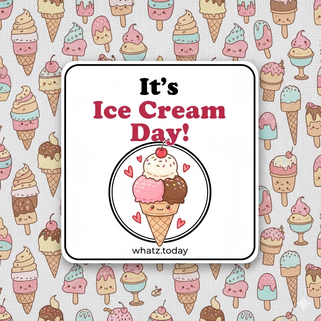 Ice Cream Day 🍦✨