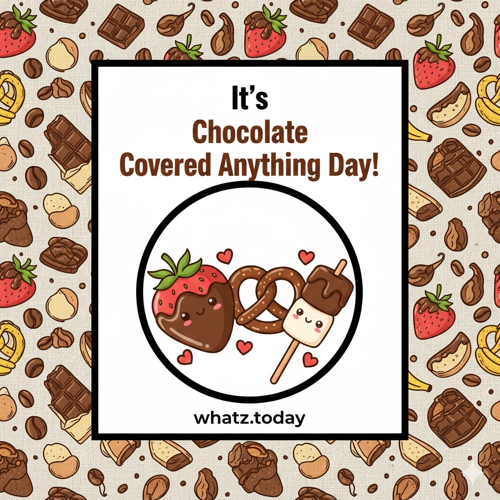 Chocolate Covered Anything Day 🍫✨