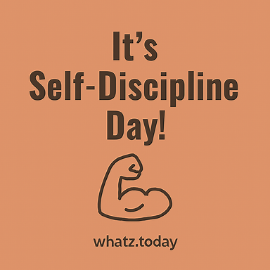 Self-Discipline Day 🧱⏱️