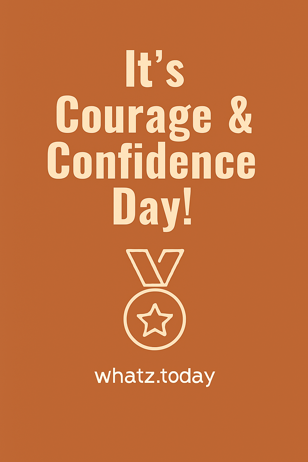 Courage & Confidence Day 🦁✨