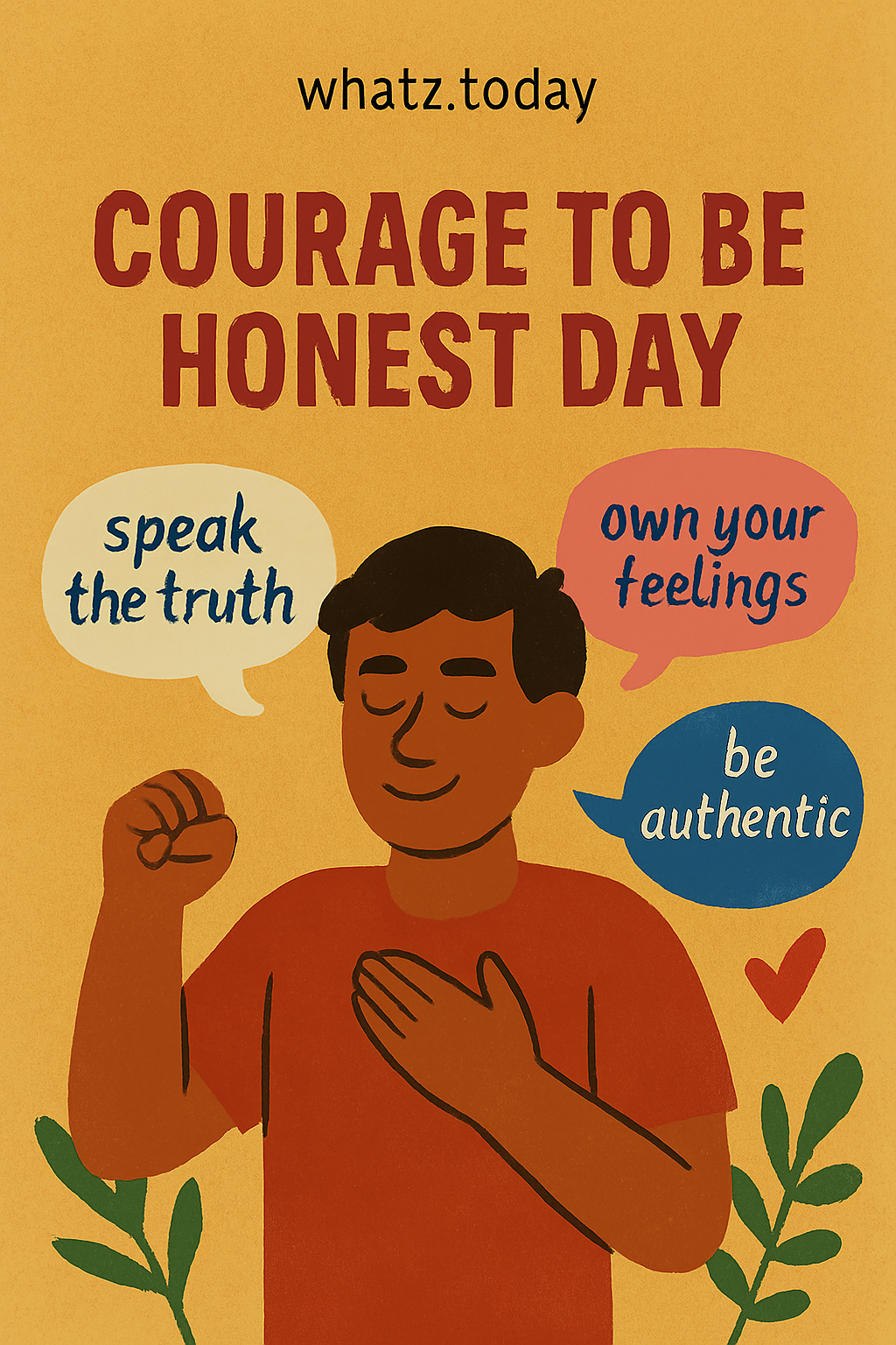 Courage to Be Honest Day 🎤🔥