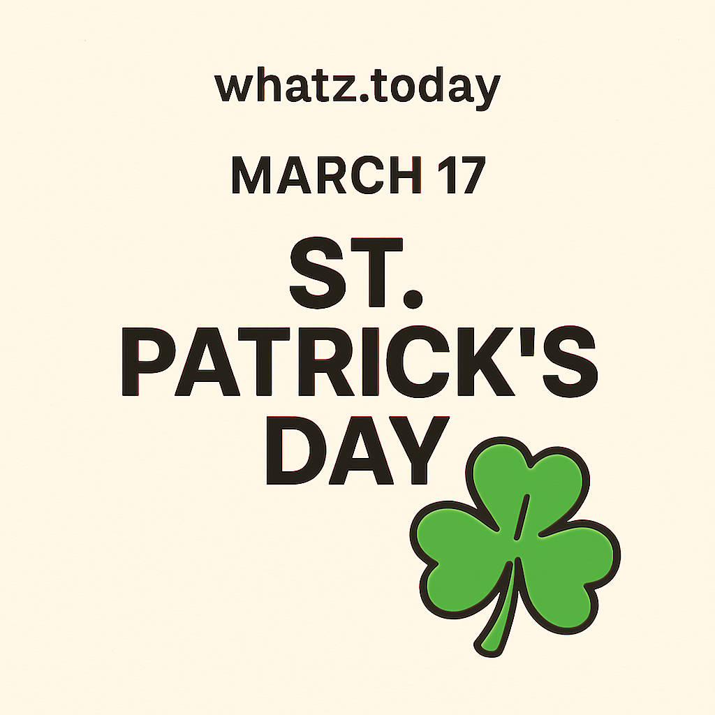 March 17 — St. Patrick’s Day (Luck & Gratitude) 🍀