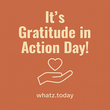Gratitude in Action Day 🤲✨