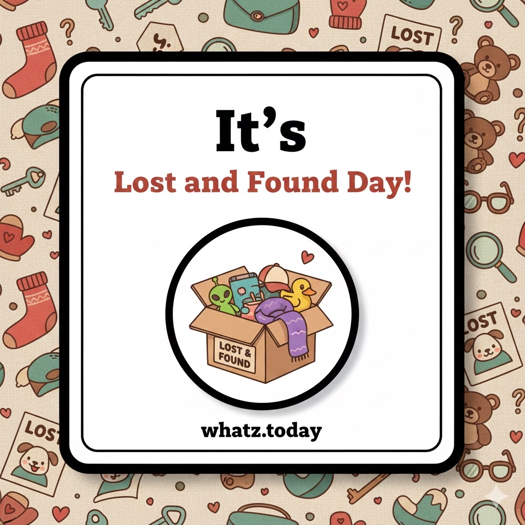 Lost and Found Day 🔍💛