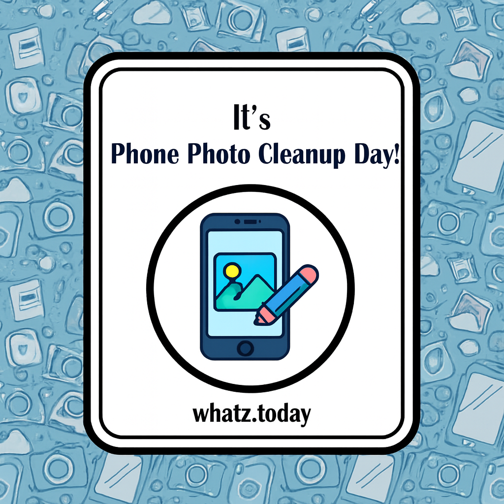 📱🧹 Phone Photo Cleanup Day