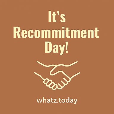 Recommitment Day 🔁💪