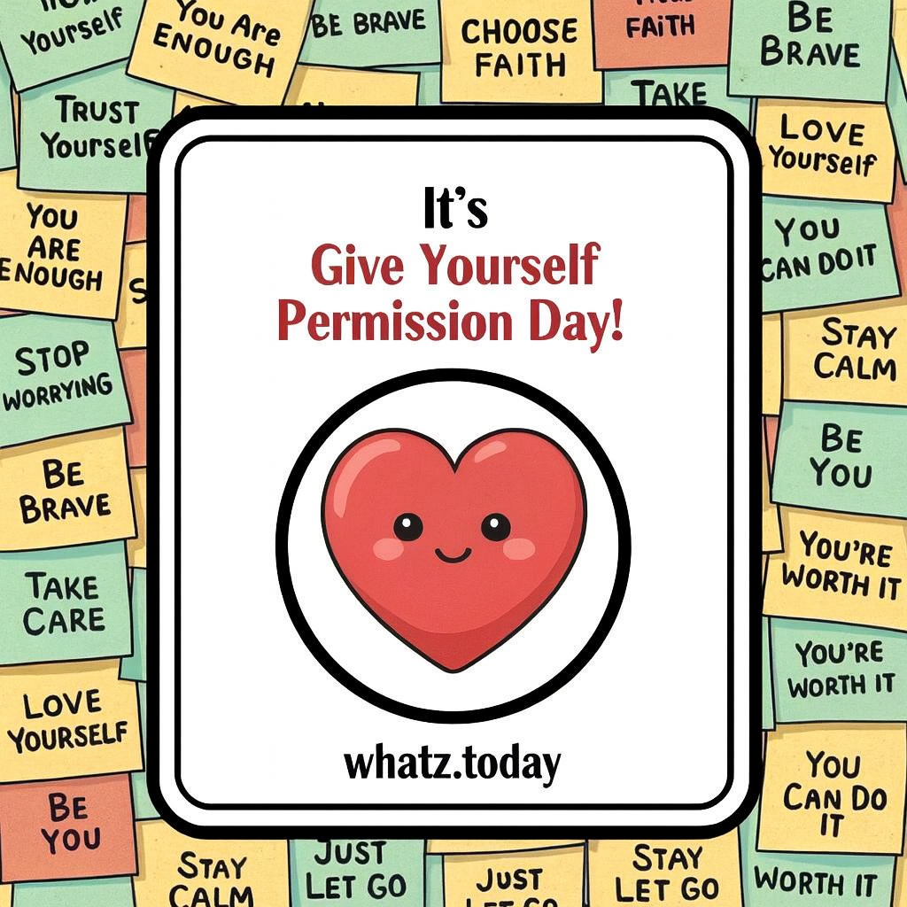 💛✔️ Give Yourself Permission Day