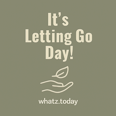 Letting Go Day 🍂🕊️