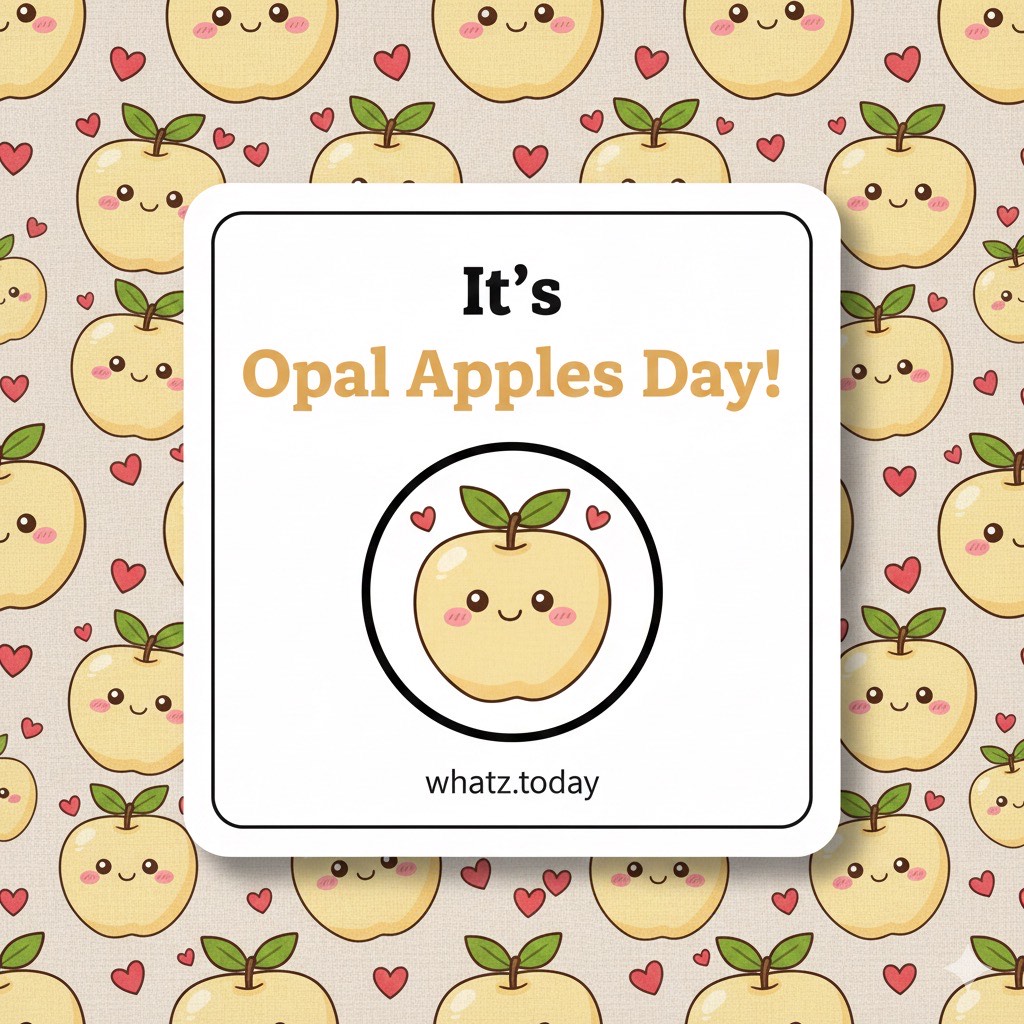 Opal Apples Day 🍏✨