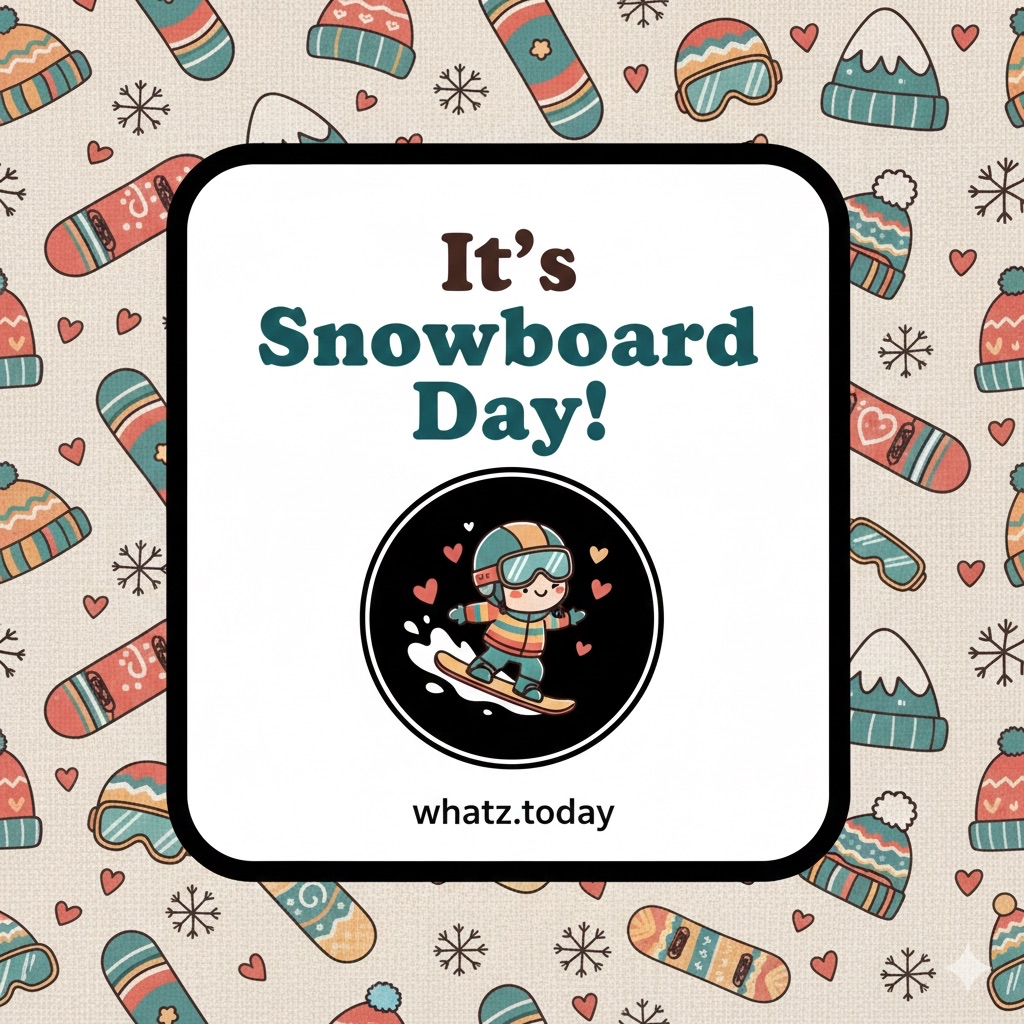 Snowboard Day 🏂❄️✨