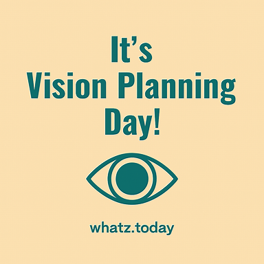 Vision Planning Day 👁️📓