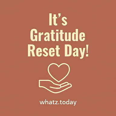 Gratitude Reset Day 🙏💛
