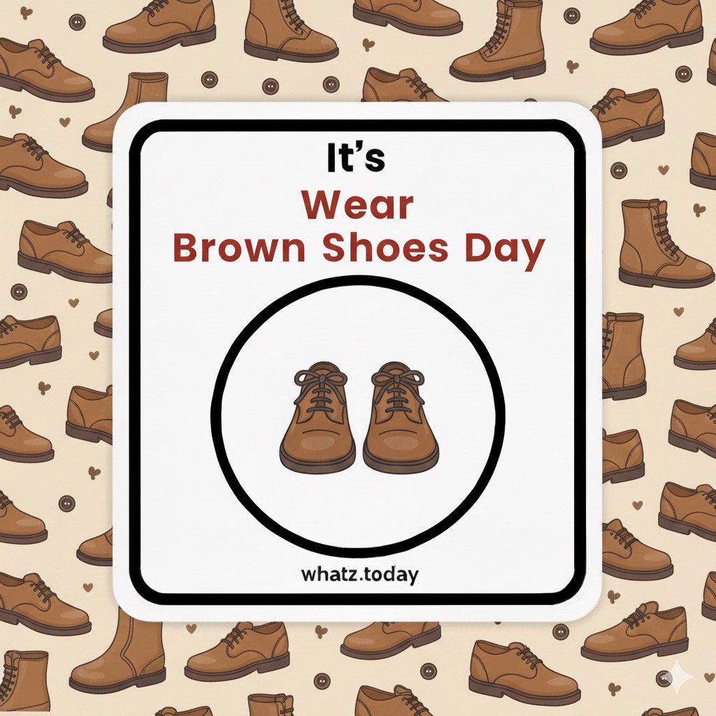Wear Brown Shoes Day 👞🤎