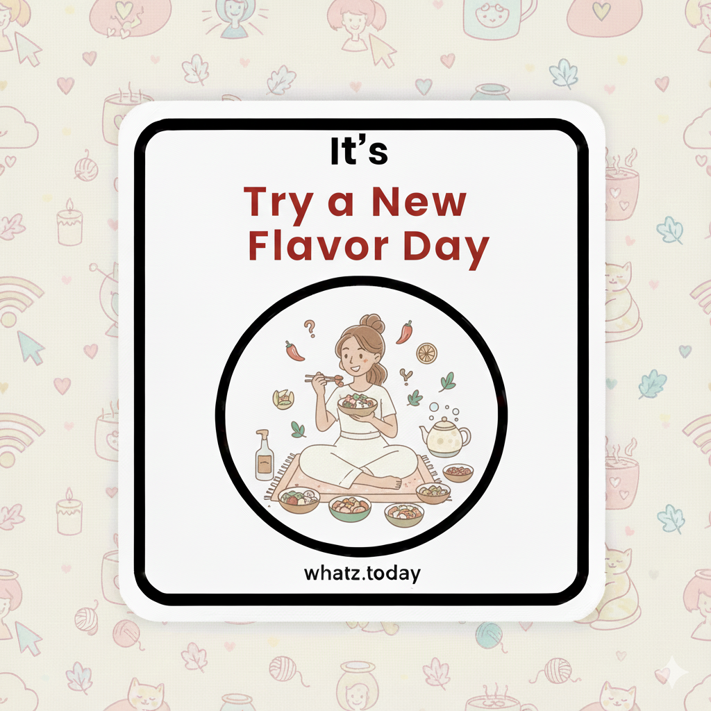 Try a New Flavor Day