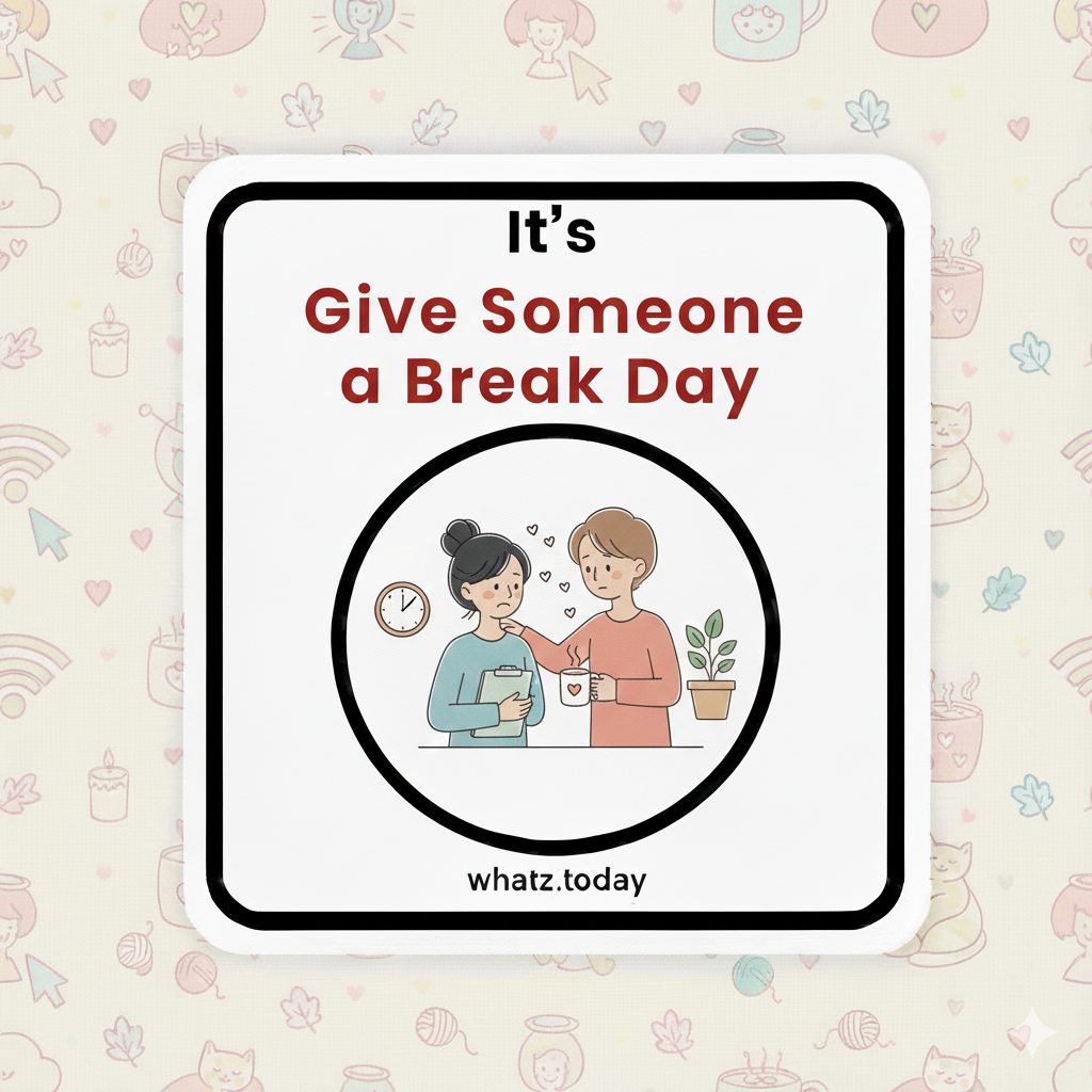 Give Someone a Break Day