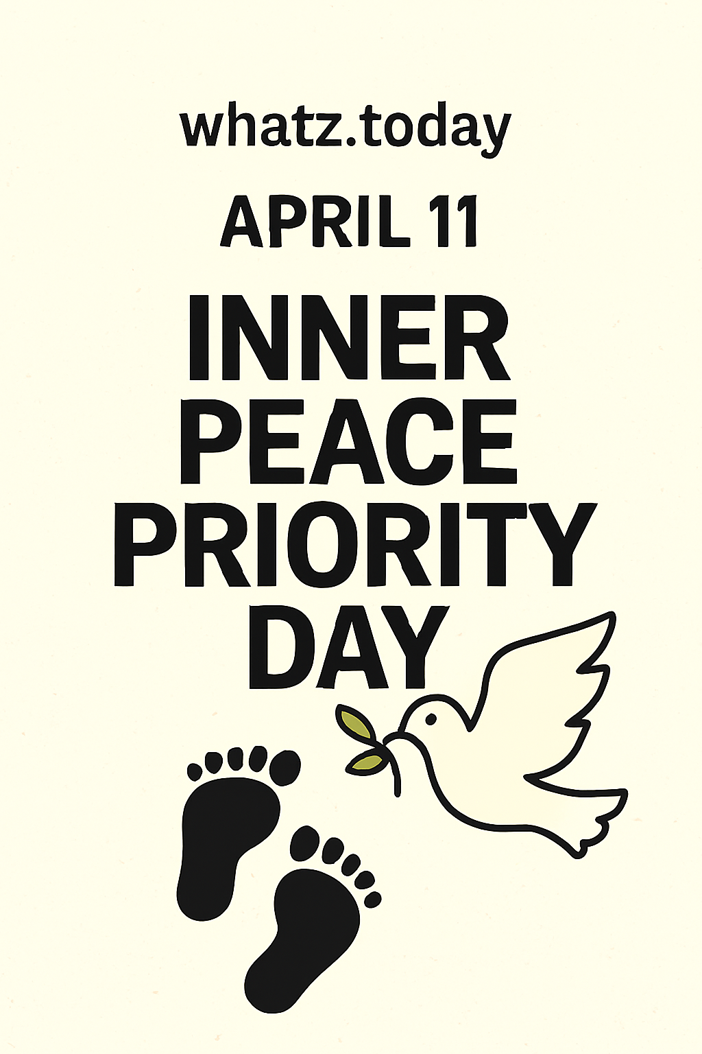 April 11 — Inner Peace Priority Day 🕊️