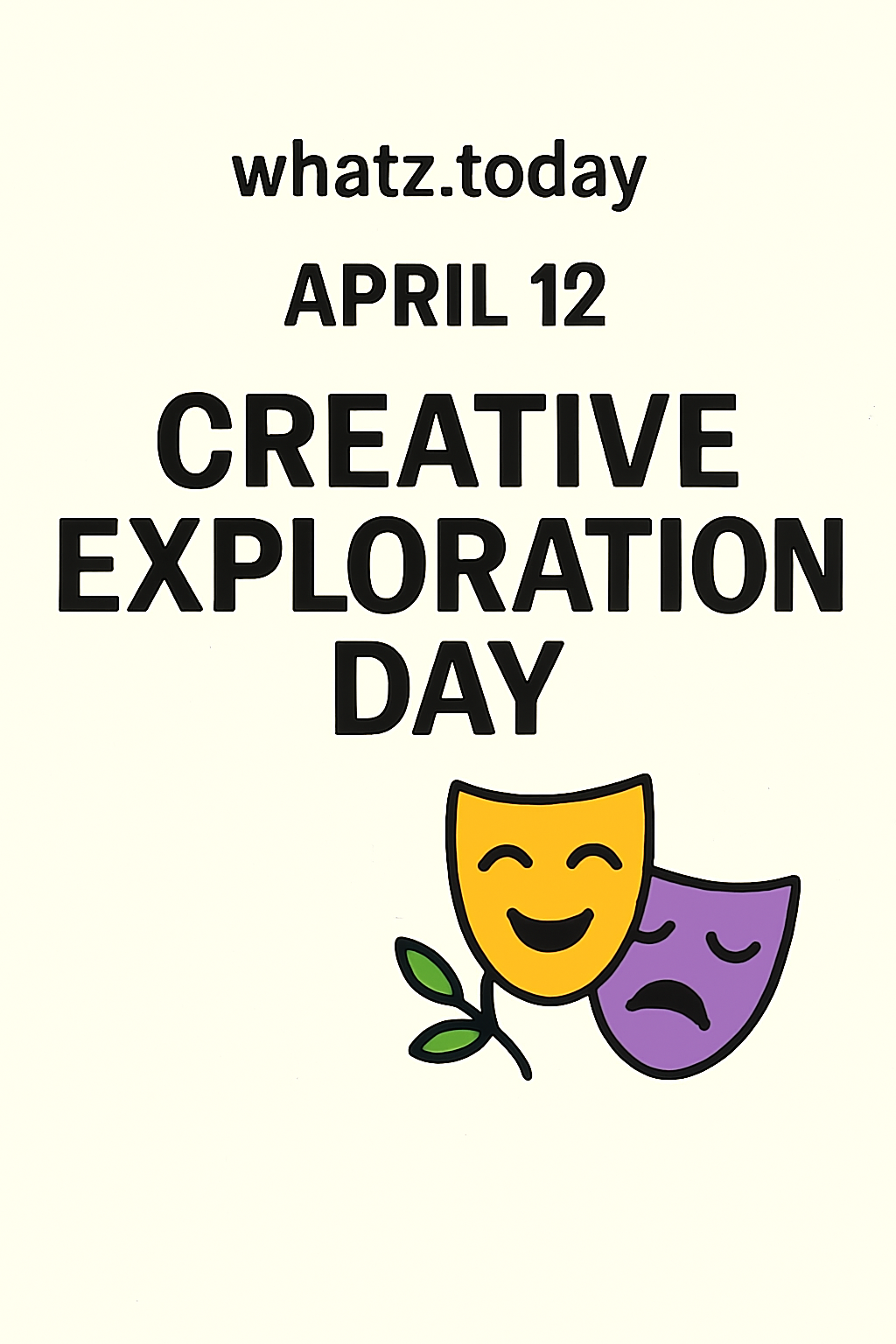 April 12 — Creative Exploration Day 🎭