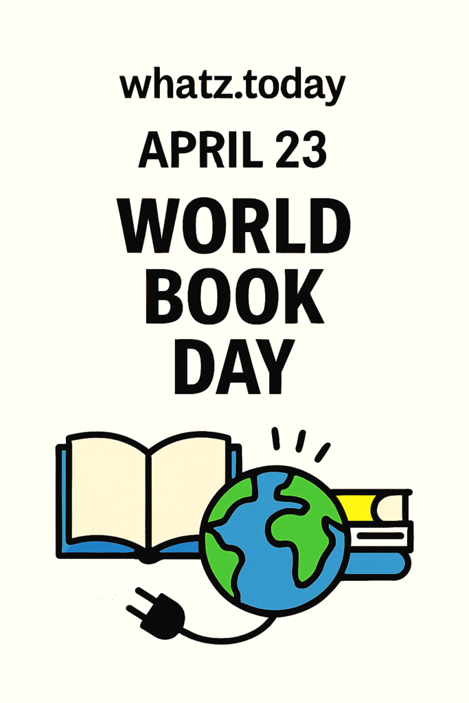 April 23 — World Book Day 📚