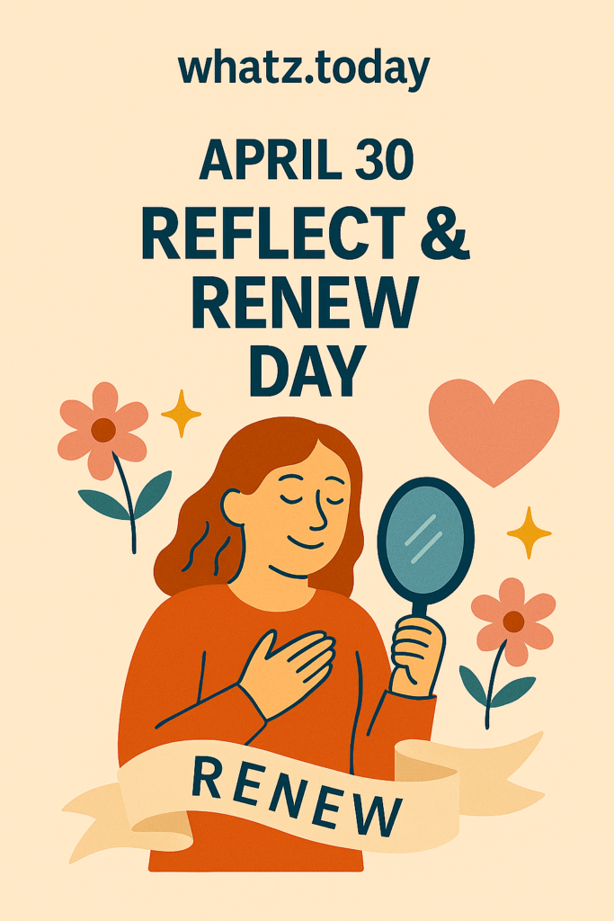 April 30 — Reflect & Renew Day 🌸